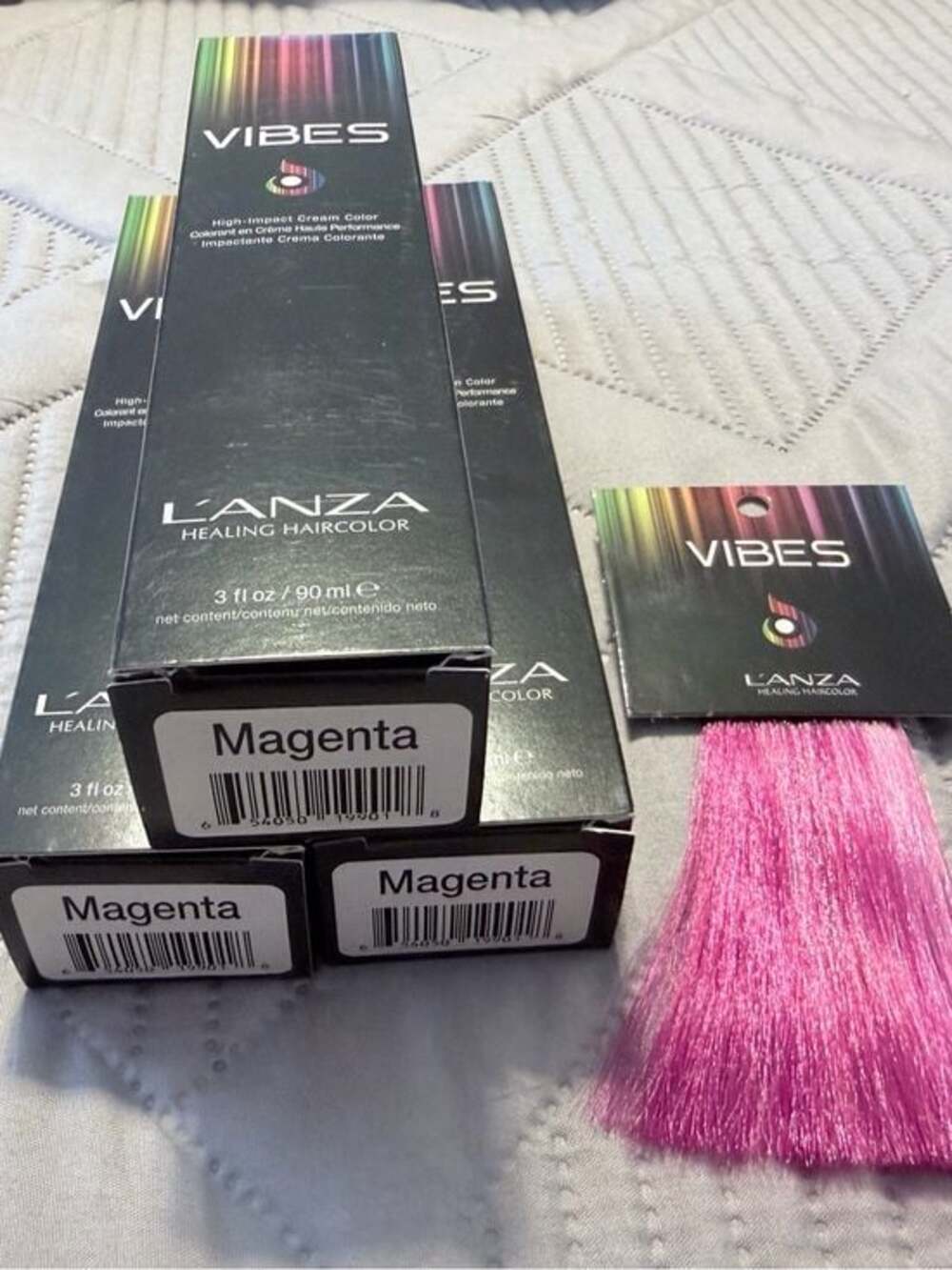 Professional Lanza Vibes  Hair Color/ no mixing — Magenta
Swatch not included